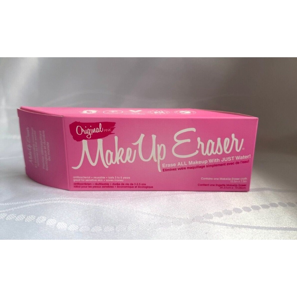 MakeUp Eraser Makeup Remover Cloth, Original Pink